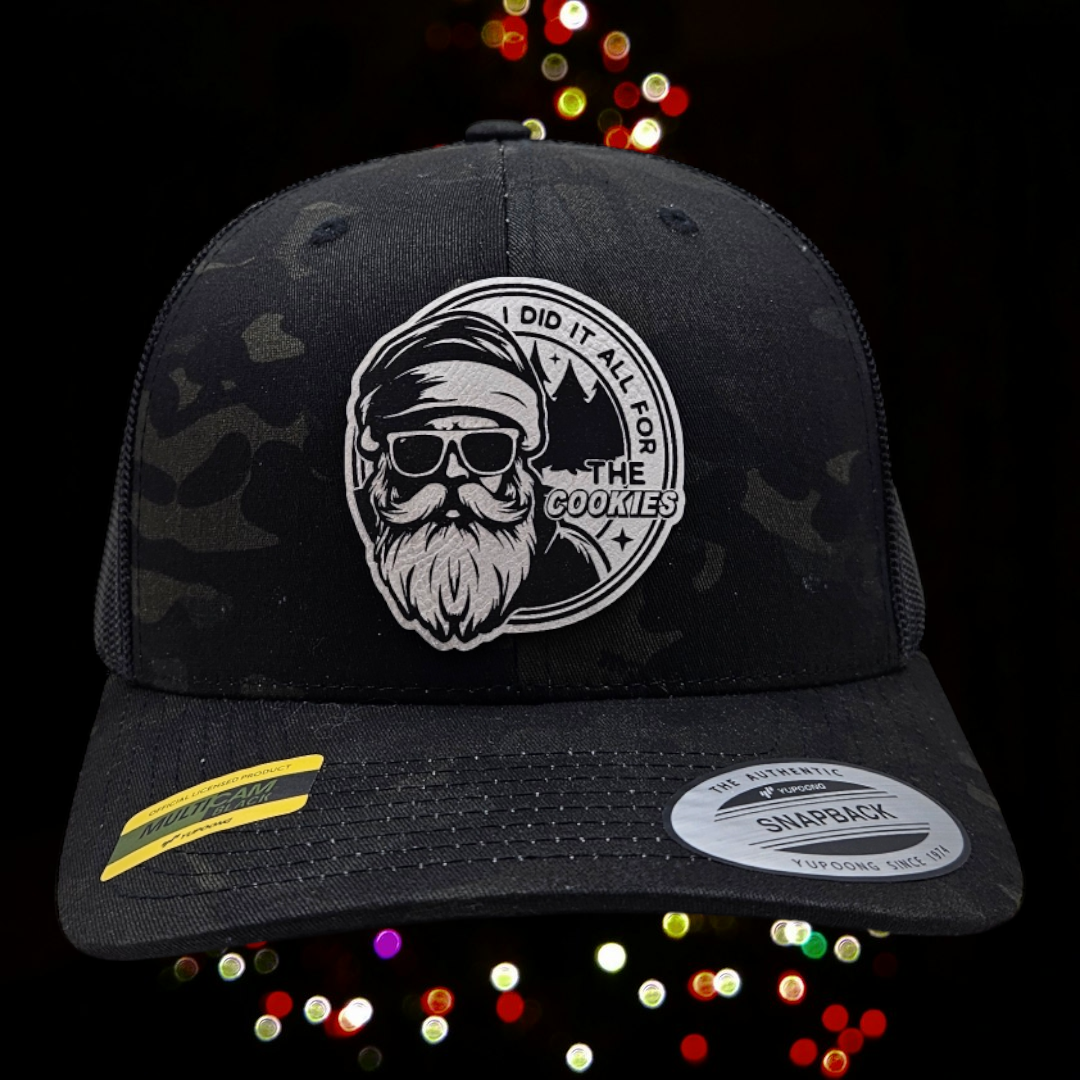 Santa Does it for the Cookies Hat