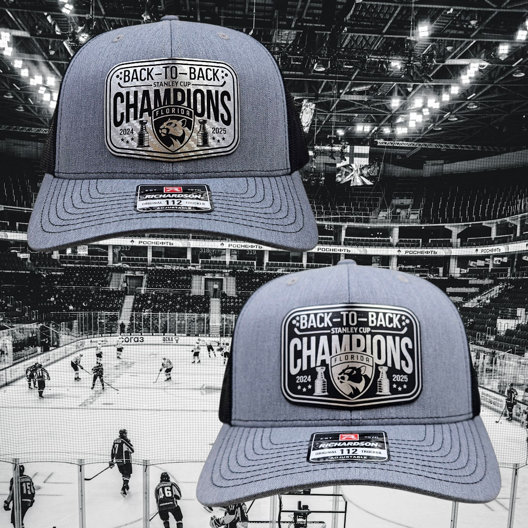 YOUTH - Florida Panthers Back to Back Stanley Cup Champion Hat