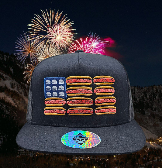 Fourth of July Patriotic Grill Master Cap