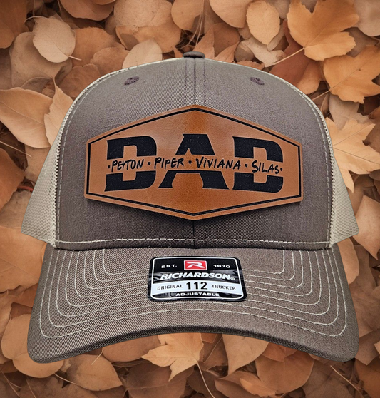 Father's Day DAD Trucker Brown/Khaki