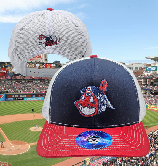 Guardian Chief Wahoo Tri-Color Trucker Cap